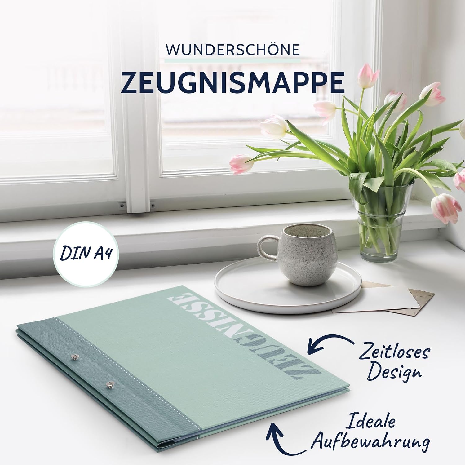 Detalle 2 de goldbuch 36115 Zeugnismappe 24 x 31 cm