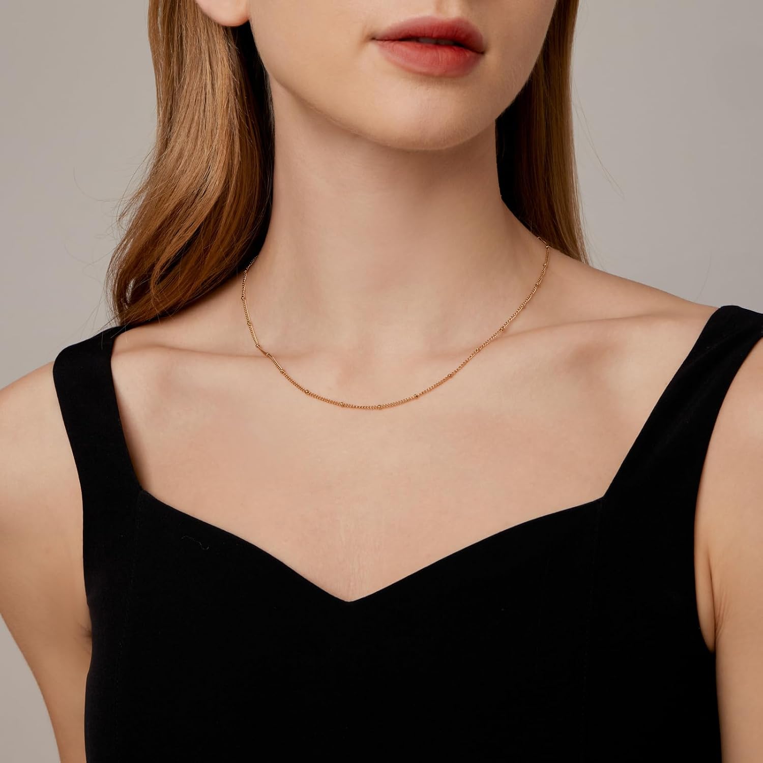 Detalle de NONAMOIS Necklace, 18K Gold-Plated