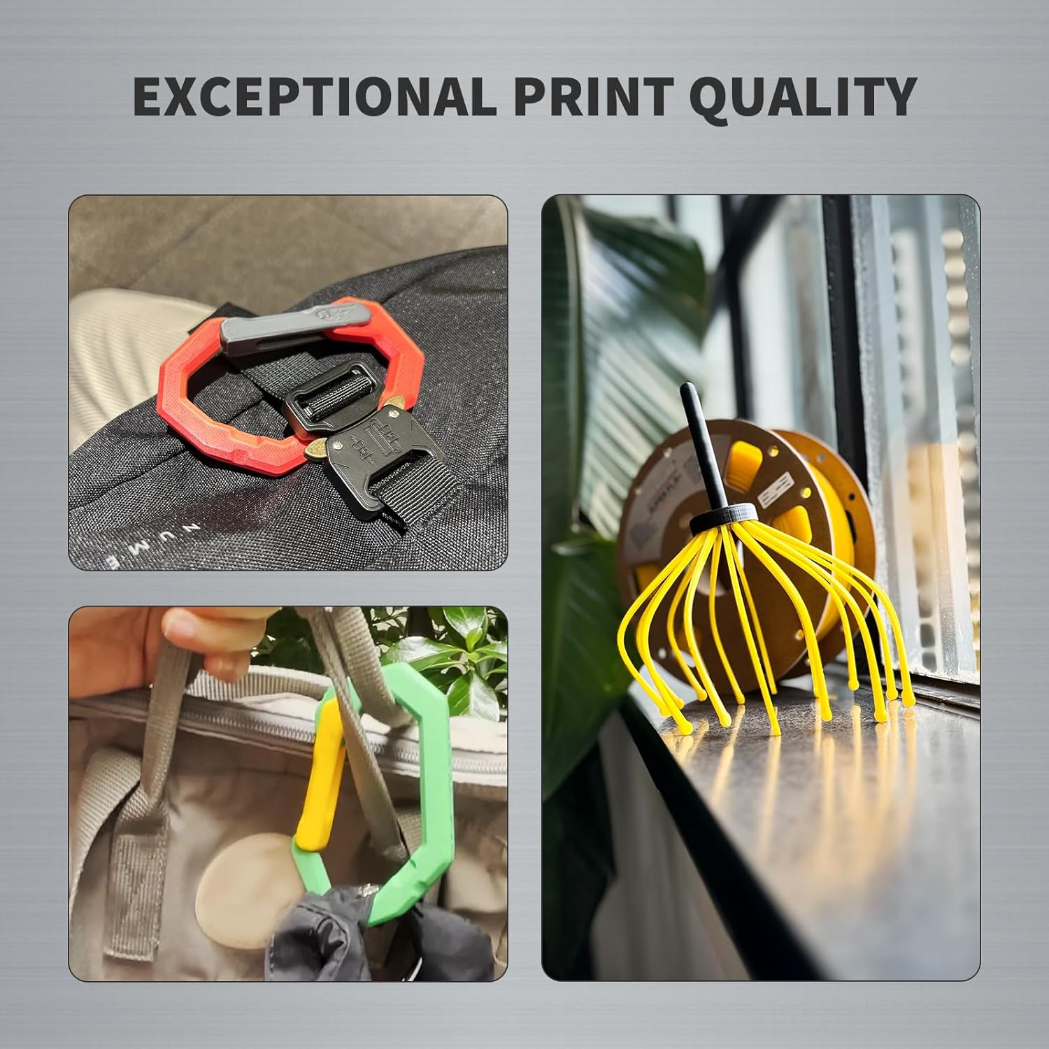 Thumbnail 5 de Overture Super PLA+ Filament 1.75mm – Toughness Enhanced, 1kg (Red)
