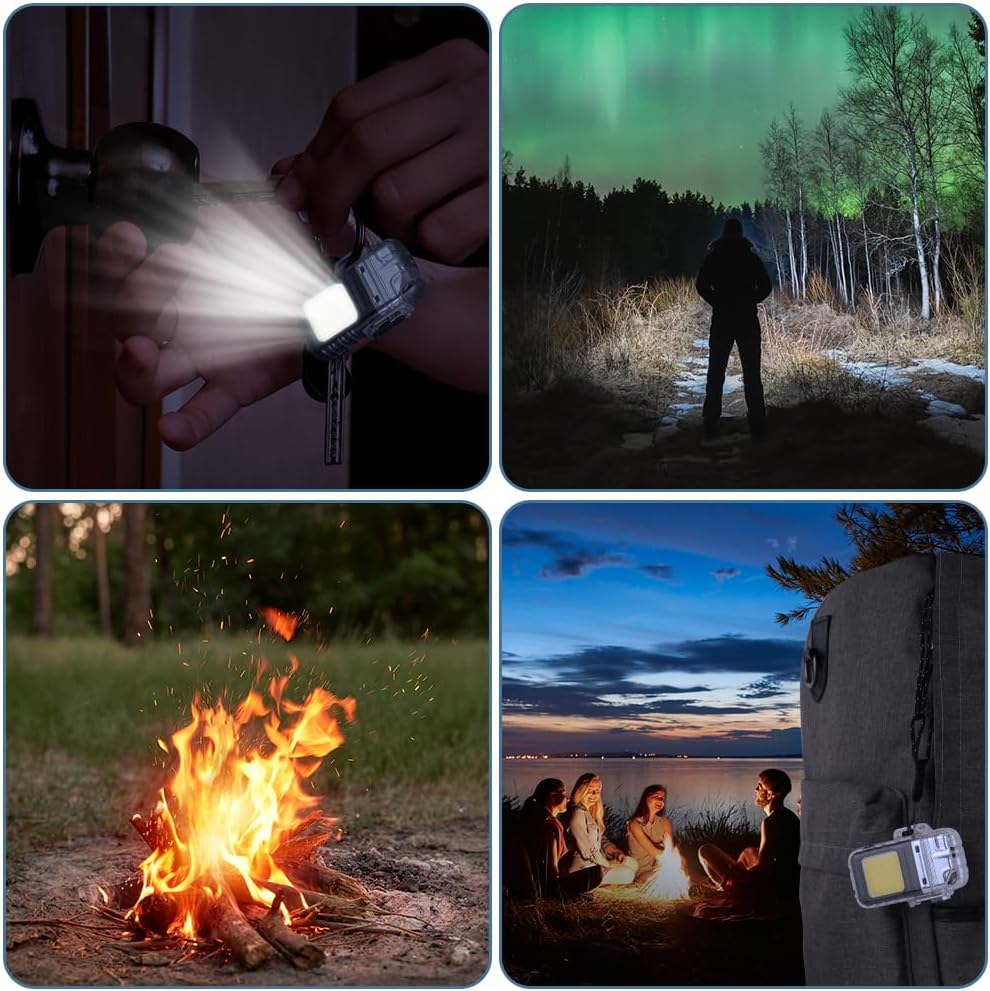 Thumbnail 6 de Vicloon elektrisk bågtändare med USB-C, ficklampa i tre lägen och visselpipa
