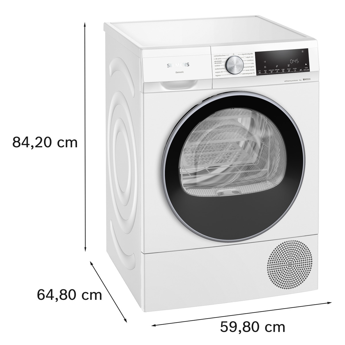 Thumbnail 1 de Siemens WQ45G2D0ES secadora 9 kg ⬇️📺