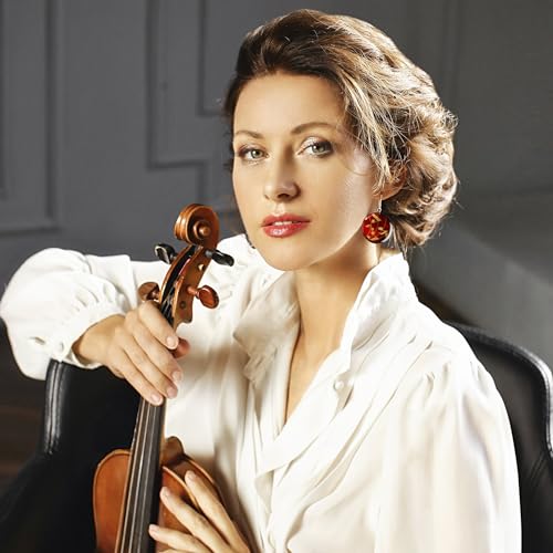 Detalle de Dragon Porter – Klassisch Sammlung Musikalischer Symphonien Rund oder Oval Leicht Ohrringe Hängend für Damen (Stil 14 – Schlüssel Gold Rot)