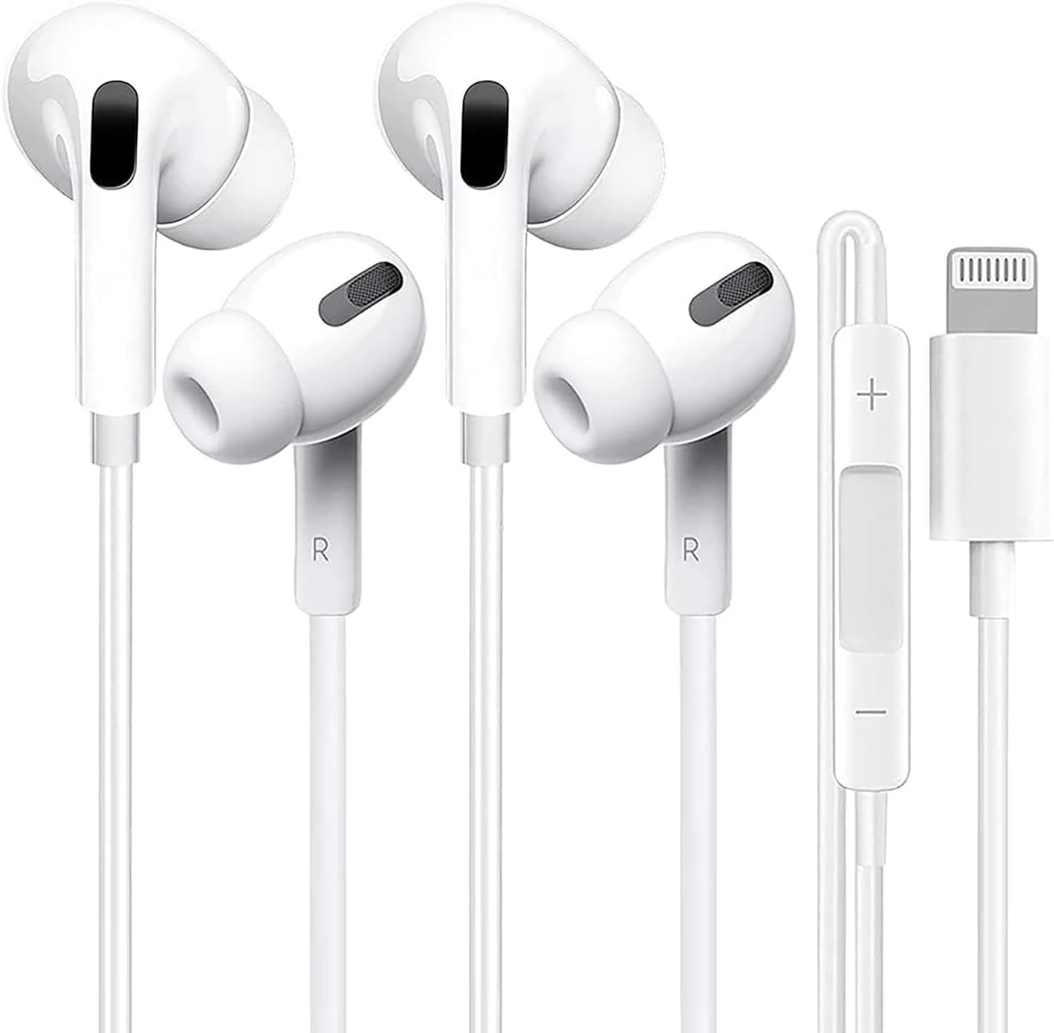 Detalle de APPLE MFi Certified 2 Pack iPhone Wired Earbuds