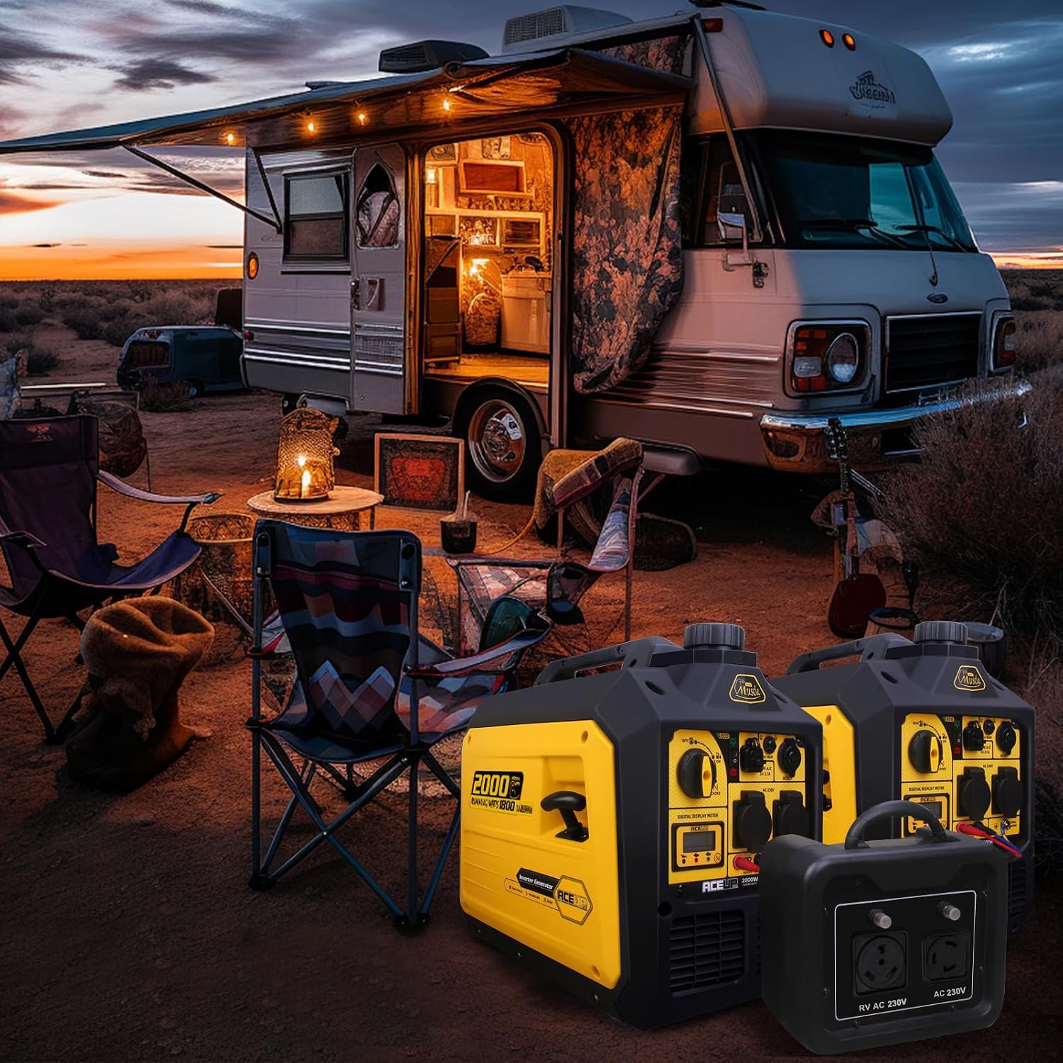 Thumbnail 5 de Aceup Energy 2000W Portable Inverter Generator