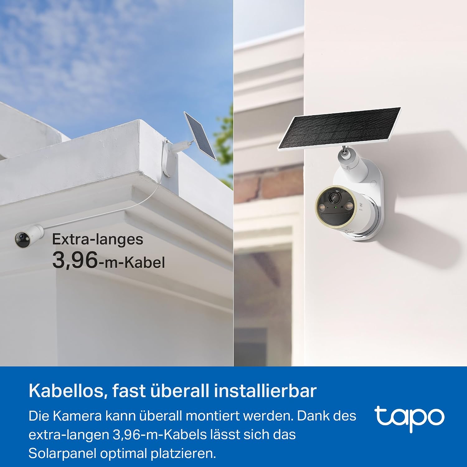 Thumbnail 6 de Tapo C460 KIT 4K Solar-Überwachungskamera 8MP mit 10000‑mAh-Akku