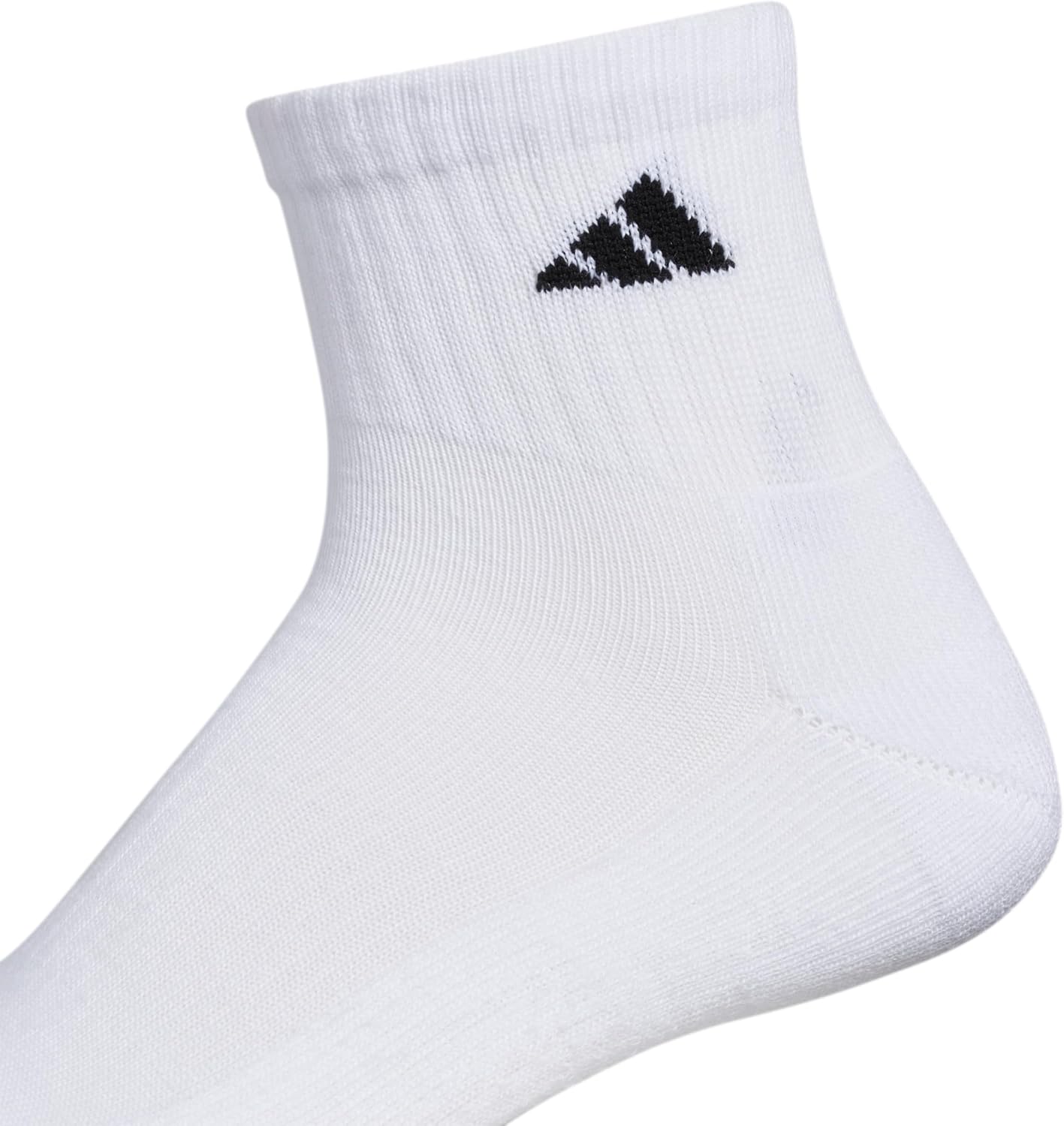 Detalle 2 de adidas Men's Athletic Cushioned Quarter Ankle Socks (6 Pairs) – Durable & Comfortable