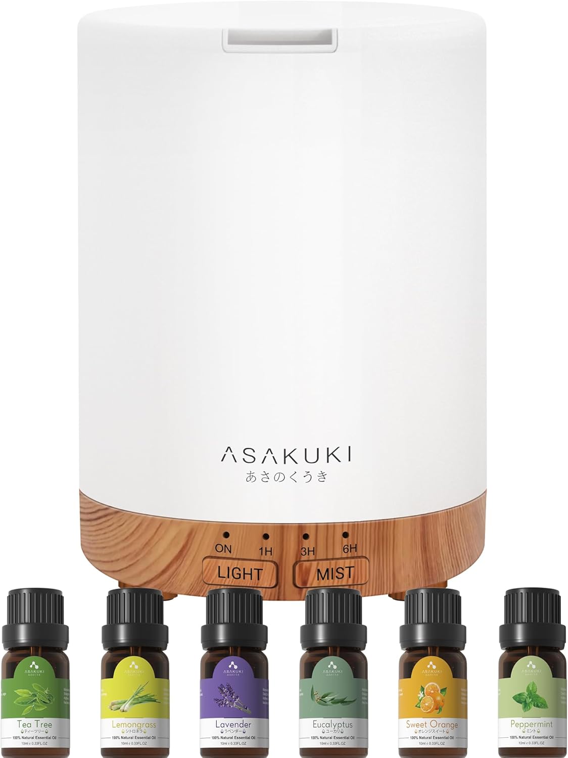Thumbnail 6 de ASAKUKI Aroma Diffuser 5 in 1