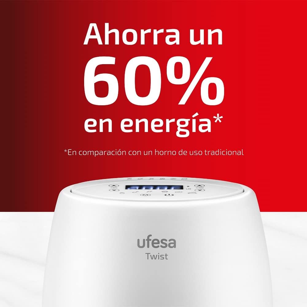 Detalle 2 de Ufesa Twist Freidora de Aire 2L