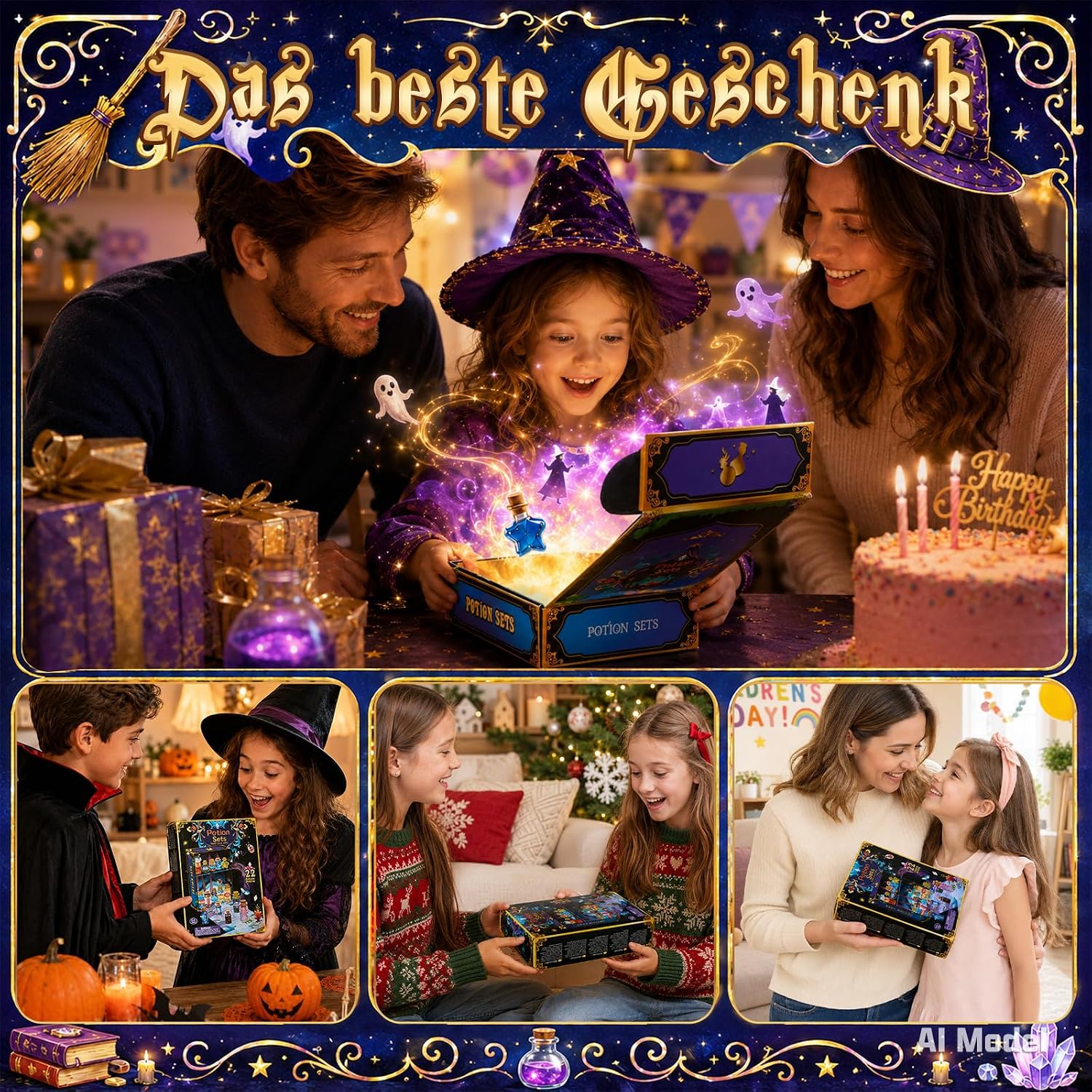 Thumbnail 6 de Kreatives Feen-Trankset für Kinder – 22 Zaubermischungen, Leuchtende Perlen und Zauberwerkzeug