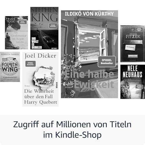 Detalle de Amazon Kindle Paperwhite (neueste Generation) – 7-Zoll-Display, 16 GB, ohne Werbung, Schwarz