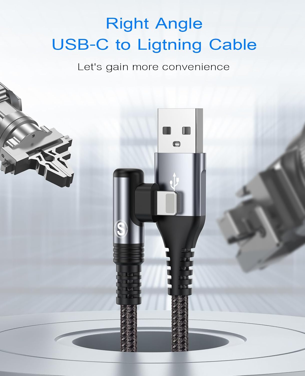 Thumbnail 1 de SWECE iPhone Lightning Kabel 2 m Pack
