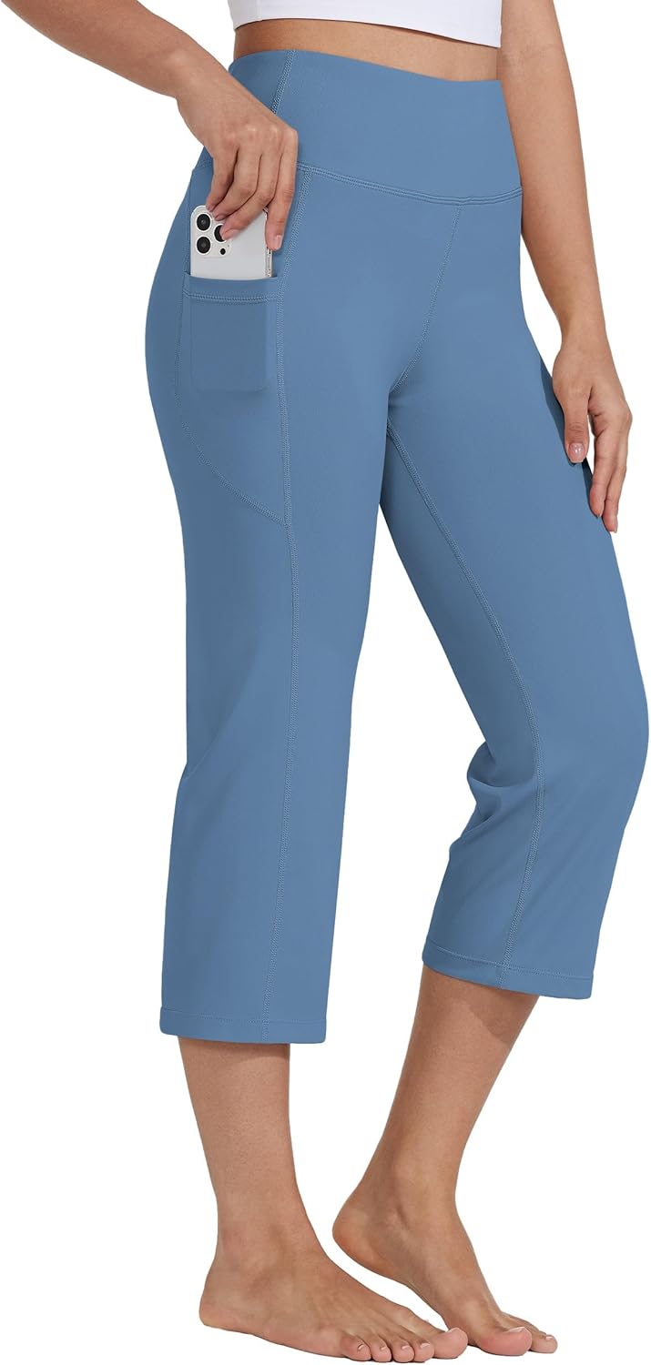 Thumbnail 6 de WILLIT Caprihose Damen – Yogahose Capri mit High-Waist, geradem Bein und Taschen
