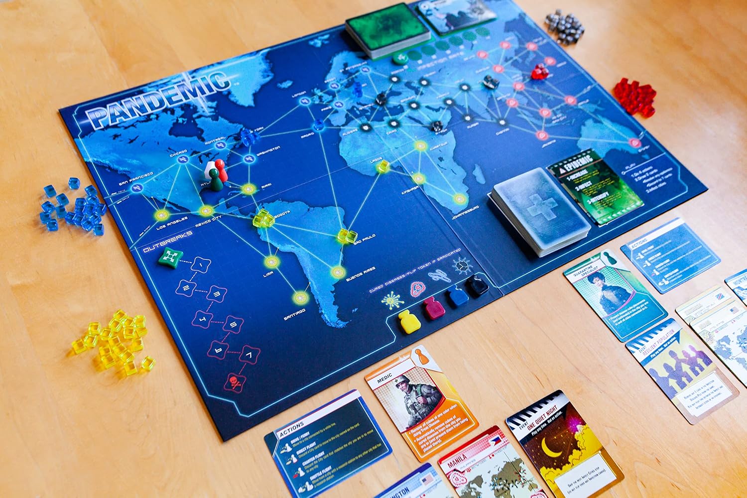 Thumbnail 4 de Asmodee Pandemic — Juego cooperativo 2–4 jugadores 🎲