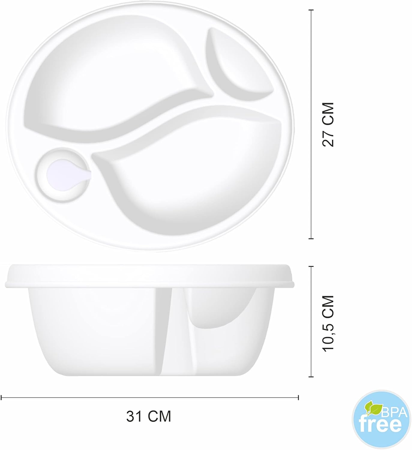 Thumbnail 1 de Hylat Baby Lavabo para cambiador 27×30,5×10,5 cm