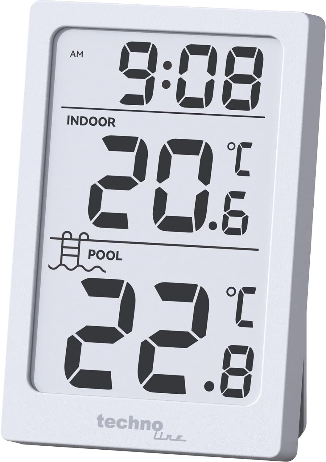 Thumbnail 3 de WS9079 Digitales Pool-Thermometer mit Sation – Funkübertragung, Wassertemperatur & Innentemperatur
