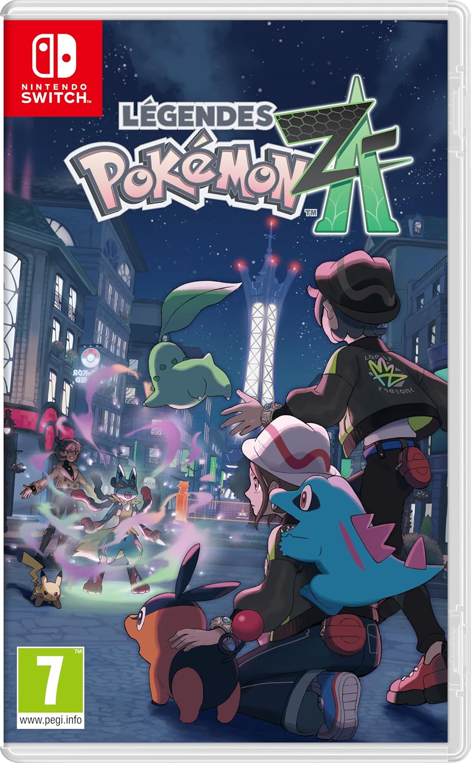 Detalle de Légendes Pokémon : Z-A - Une aventure urbaine immersive sur Nintendo Switch