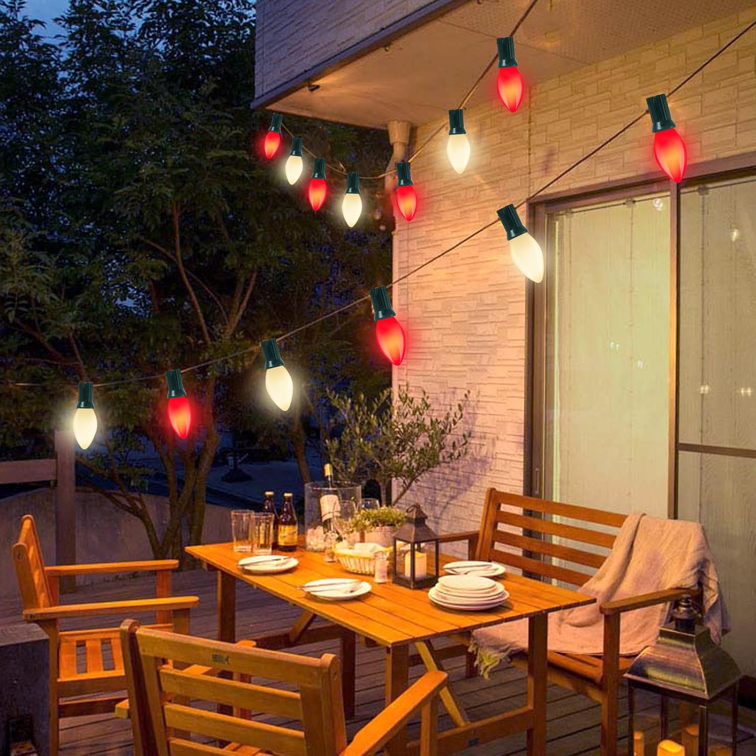 Thumbnail 6 de C7 LED Christmas Lights, 25-Foot String