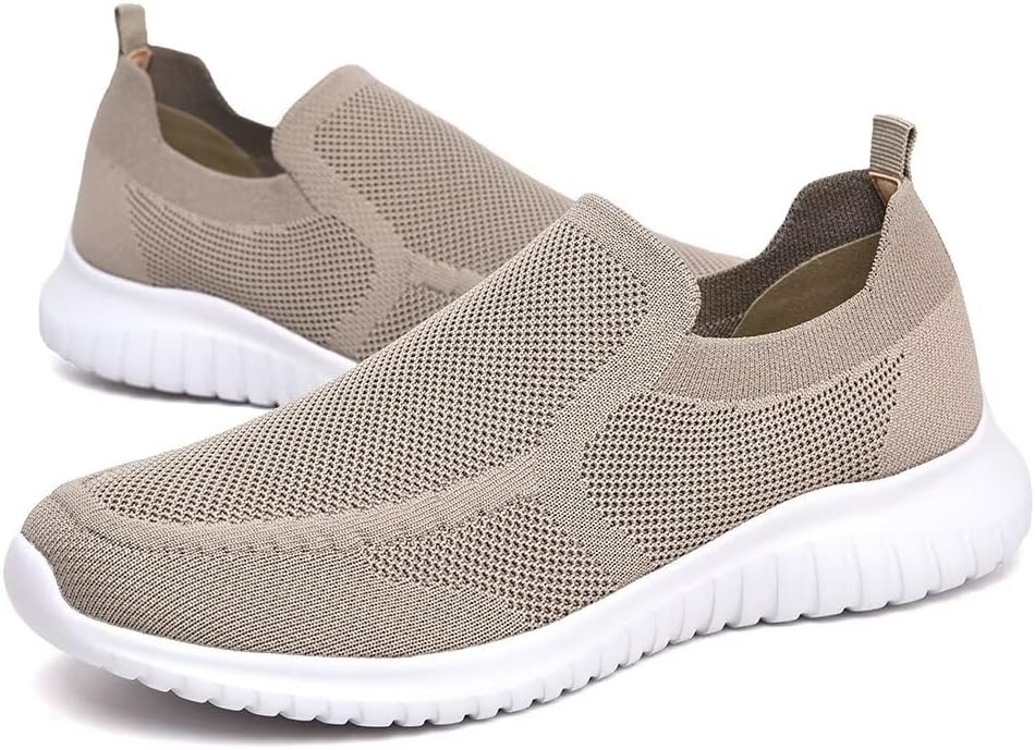Detalle 2 de konhill Herren Slip On Sneaker – Leichtgewicht, atmungsaktiv und bequem