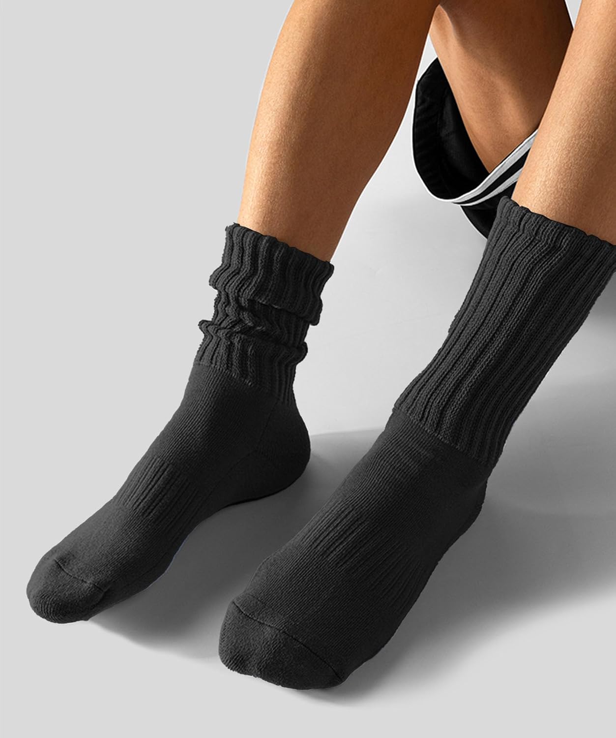 Detalle 2 de AugRing Women’s Scrunch Crew Socks 3-Pack