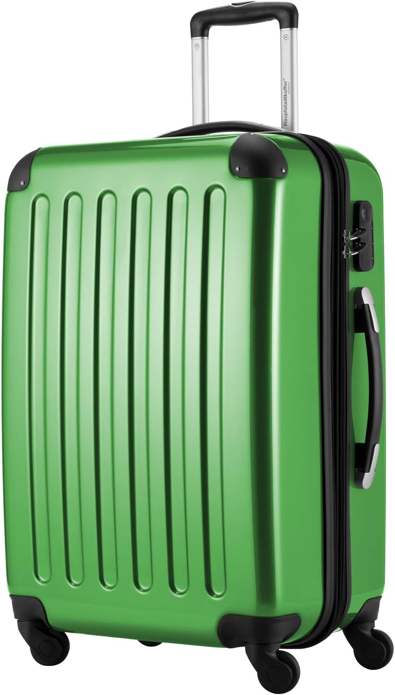 Imagen de Hauptstadtkoffer Alex: Borsa rigida 65 cm in verde, 74 L espandibile en OfertitasTOP