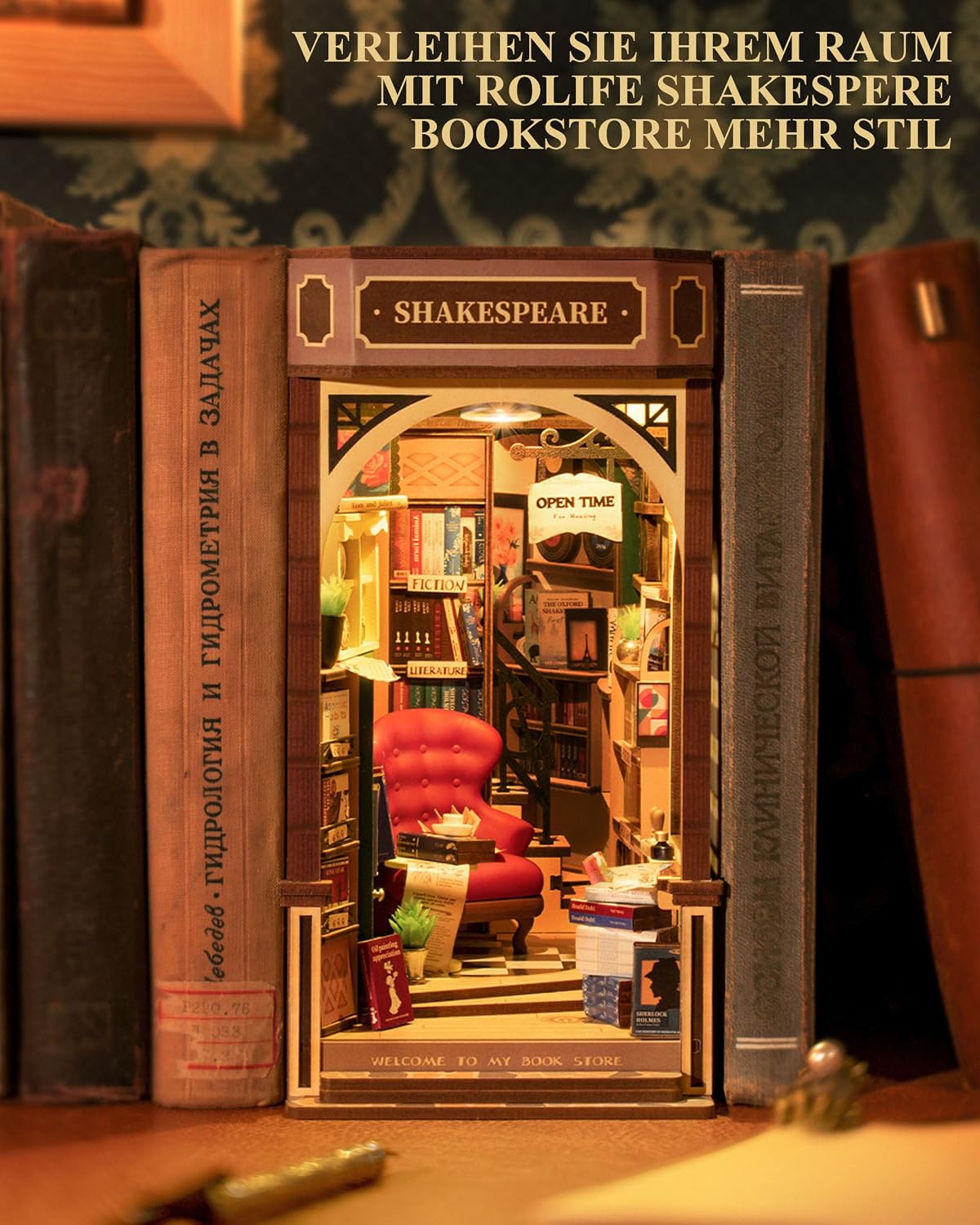 Thumbnail 6 de Rolife Book Nook TGB07 5 Stunden DIY