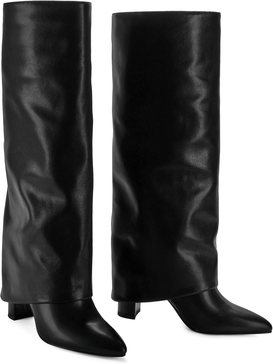 Thumbnail 3 de Modatope Knee High Boots 3.5in Chunky Heels