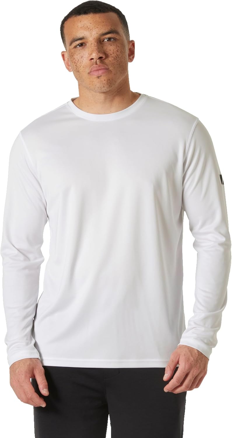 Detalle de Helly Hansen HH Tech Crew LS 2.0 T-Shirt Uomo – Pacco da 1