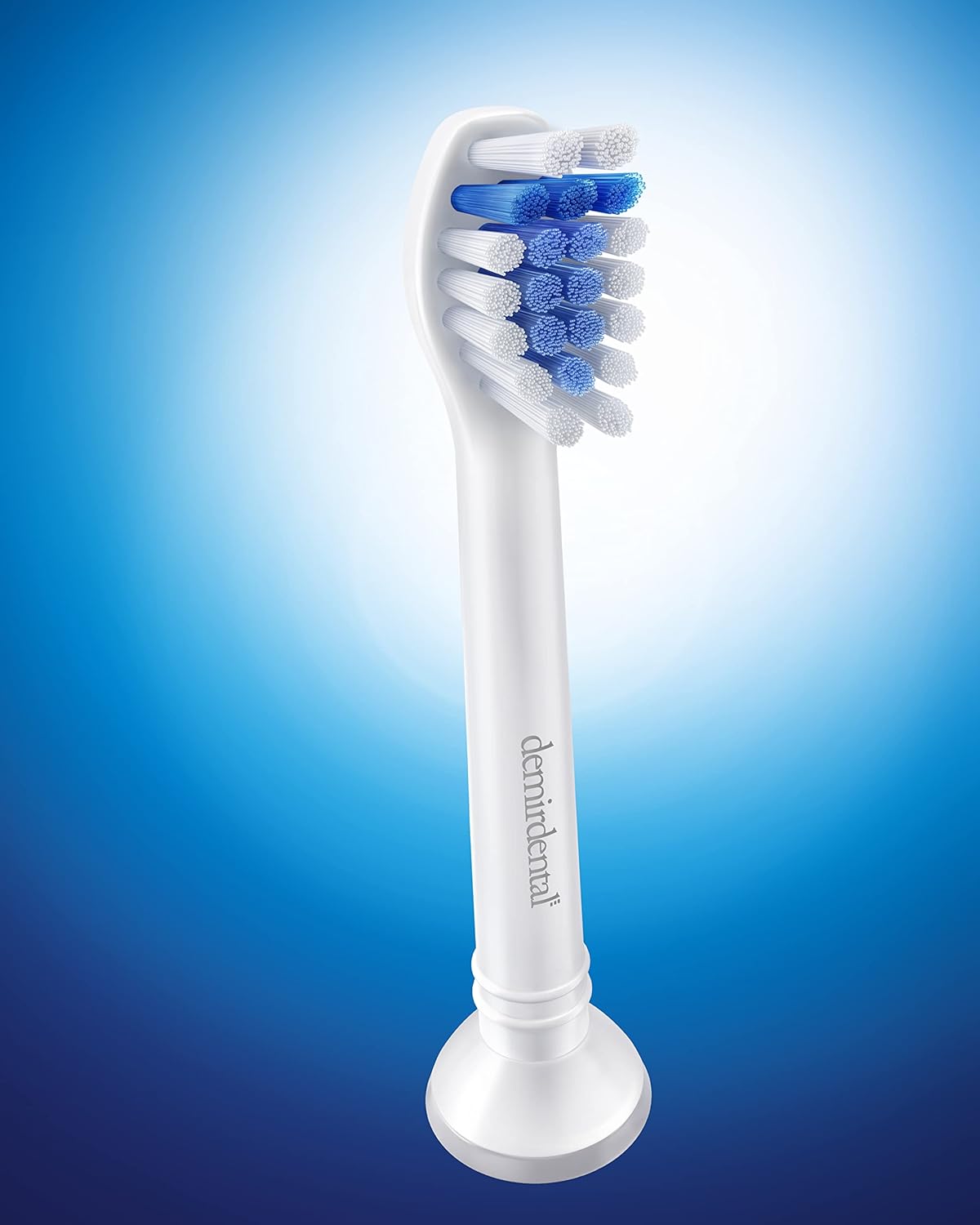 Thumbnail 1 de demirdental 8 confezioni di testine di ricambio compatibili Philips Sonicare (Mini, Sensibile) bianche per HX6088
