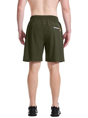 Thumbnail 7 de Cimic Pantalón corto de running para hombre con bolsillos y cremallera