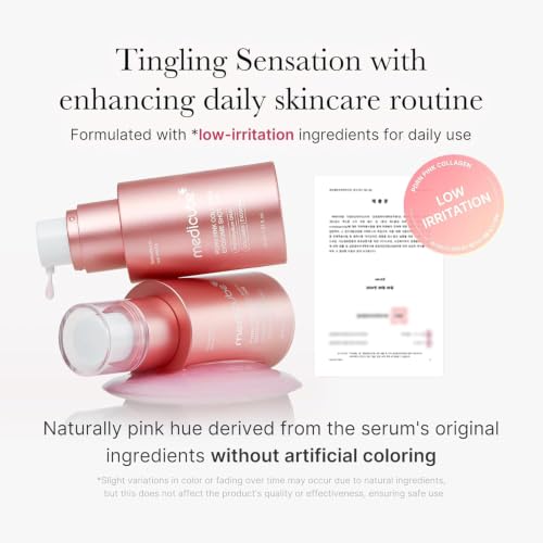 Detalle de medicube Exosome Shot PDRN Pink Collagen 7,500 PPM Spicule Facial Serum