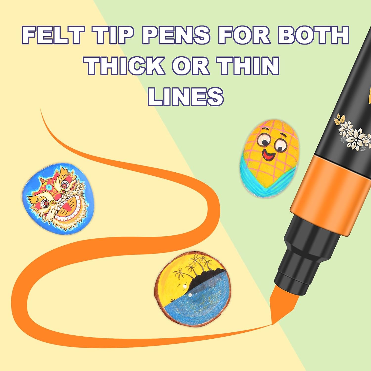Thumbnail 6 de Laconile Dual Tip Acrylic Paint Pens