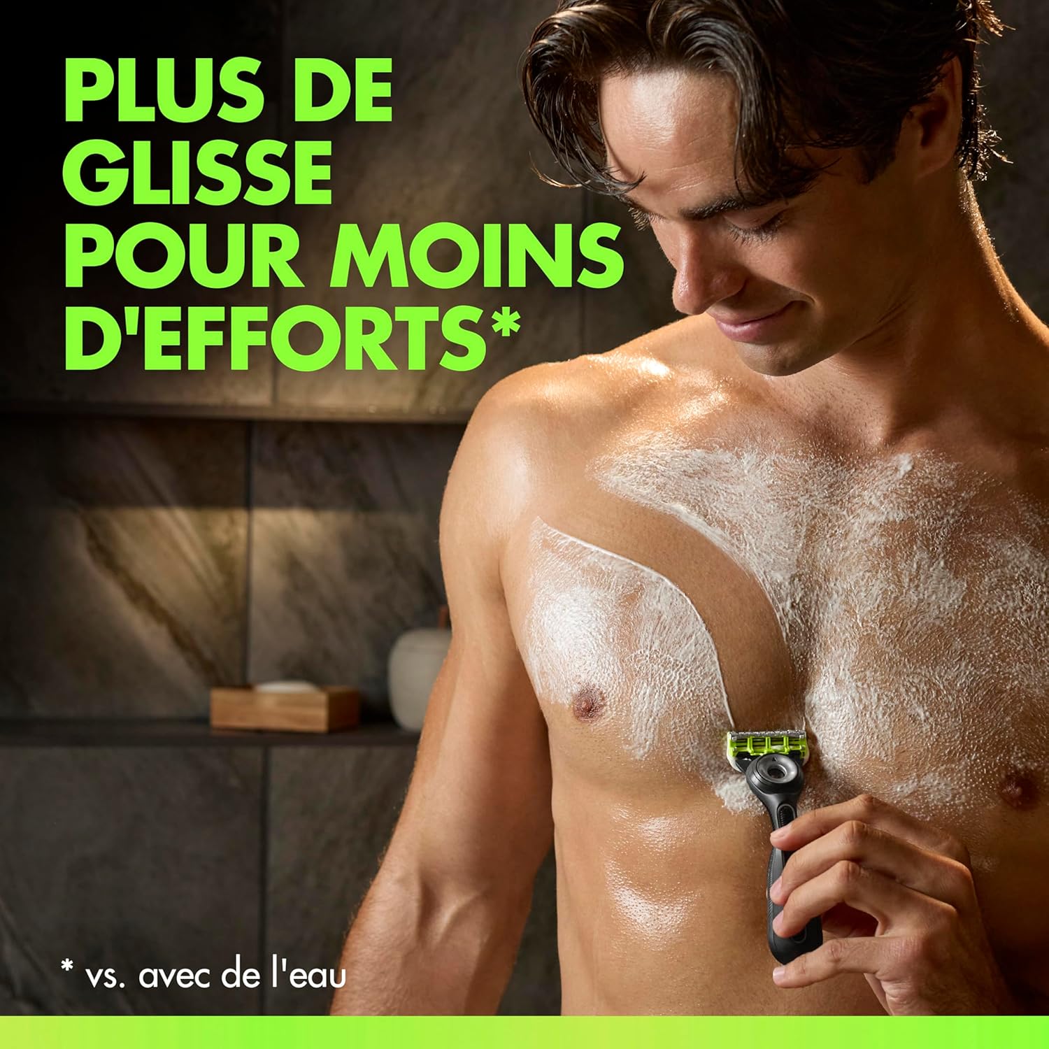 Thumbnail 3 de Gillette Labs Body Plus Intimate : crème à raser et nettoyant 2-en-1 pour le corps et la zone intime, peaux sensibles, aloe vera (177 ml)