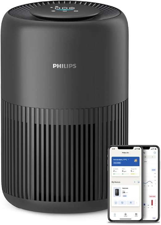Detalle de Philips Purificador de aire Serie 900 🌬️, silencio y salud
