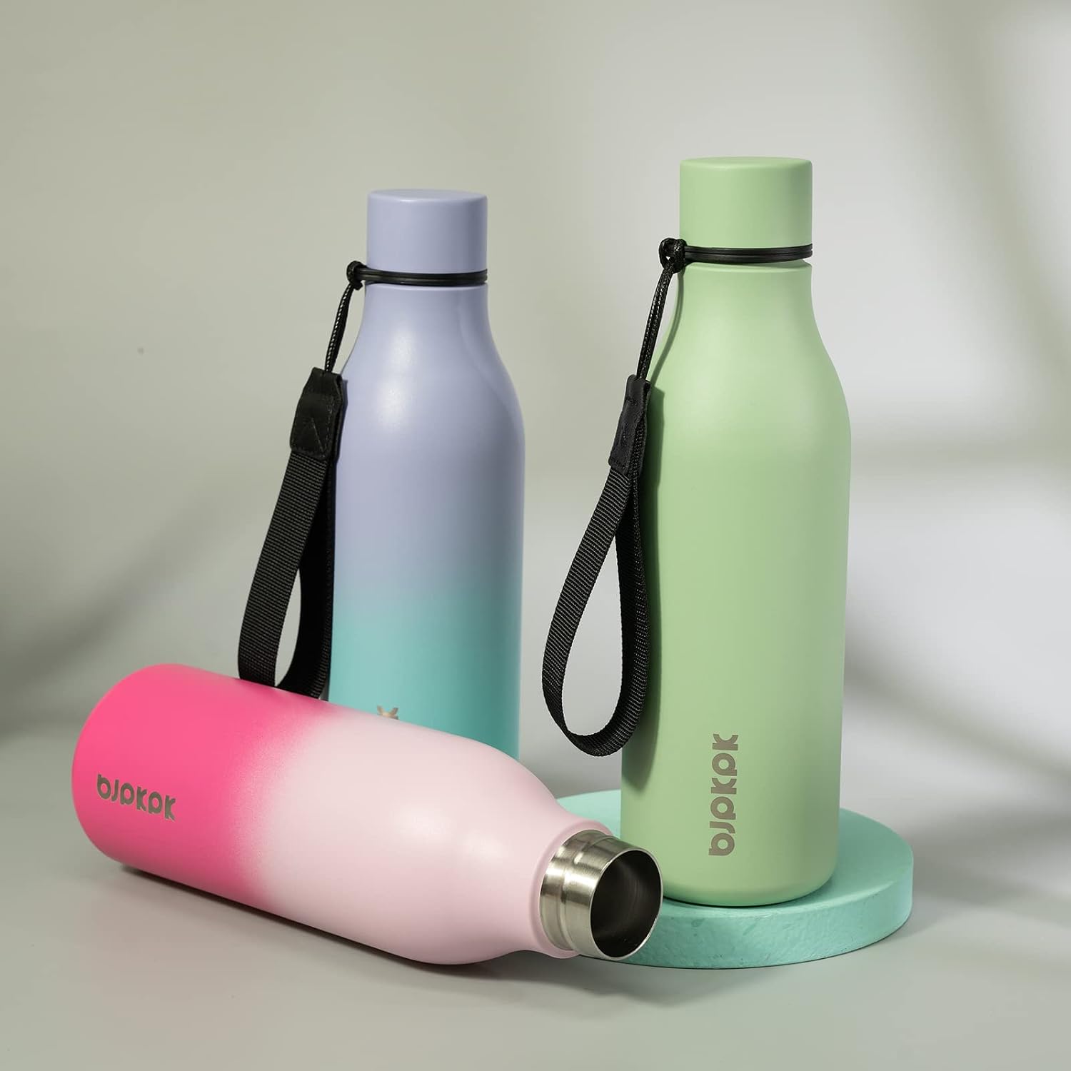 Detalle de BJPKPK insulated water bottle, 18 oz