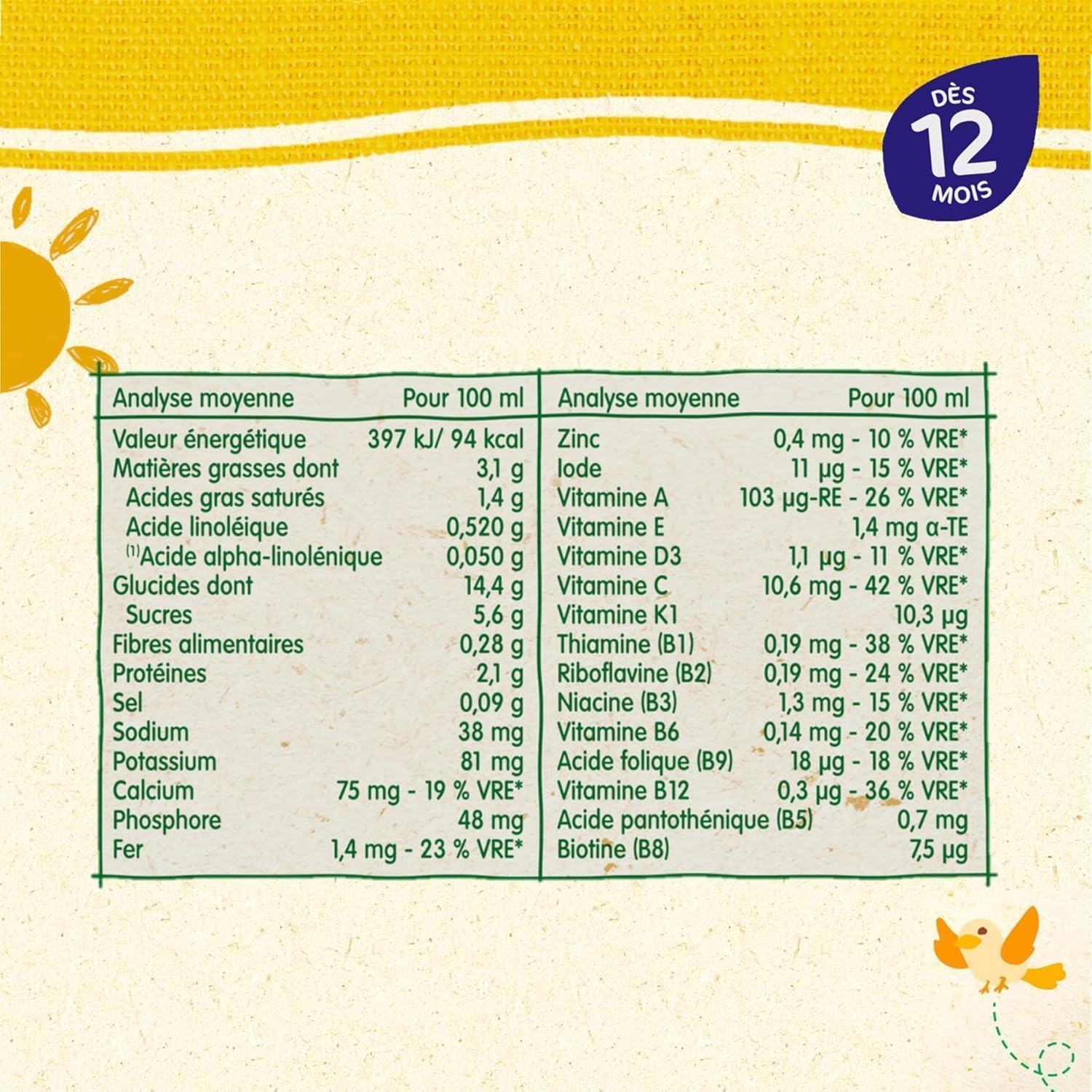 Thumbnail 1 de Blédina Blédidej céréales bébé 250 mL
