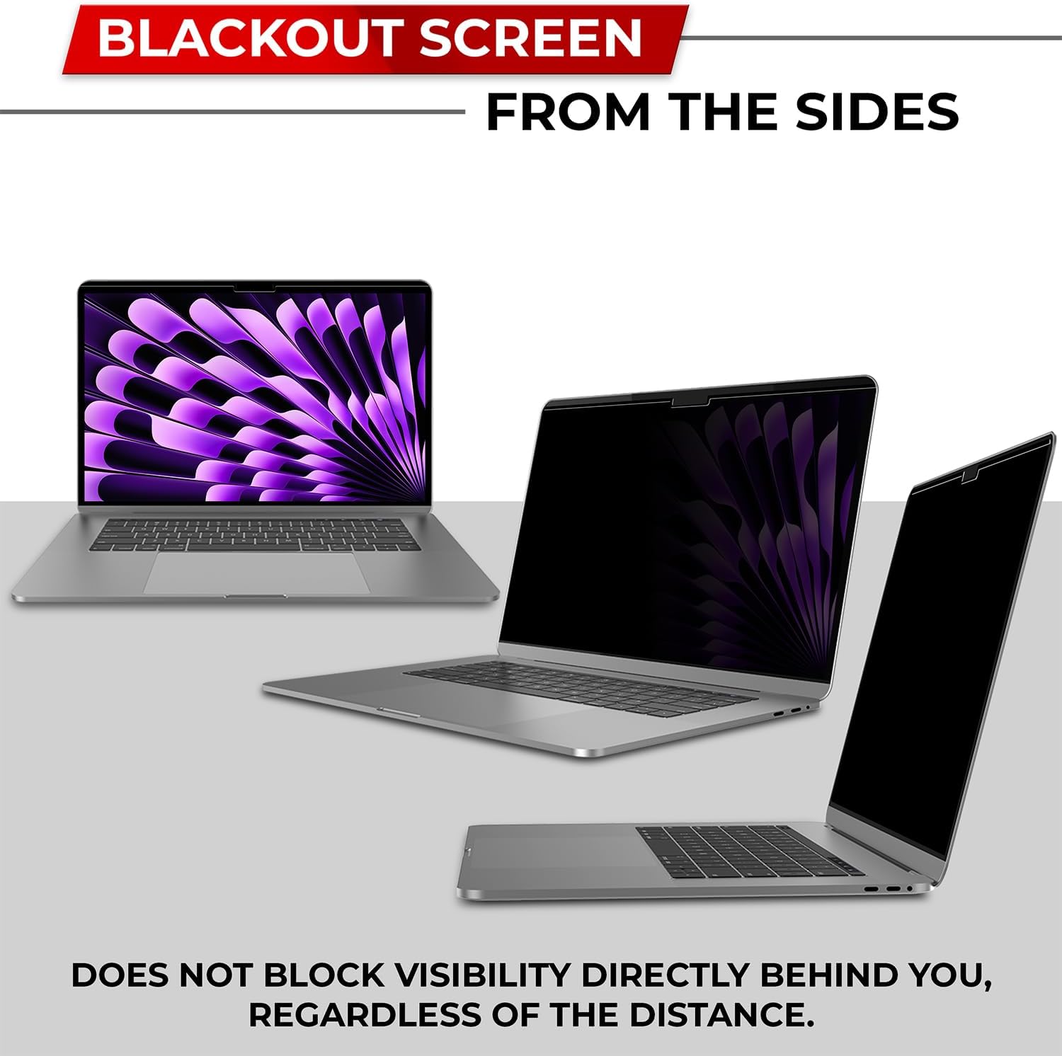 Detalle de SightPro SP-PSM15MA23 Magnetic Privacy Screen for 15.3-Inch MacBook Air