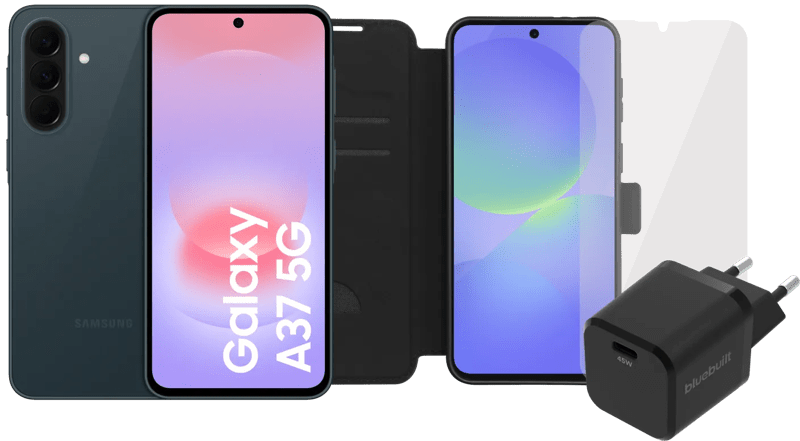 Detalle de Samsung Galaxy A37 128 GB Dunkelgrün 5G inkl. Komplettes Zubehörset