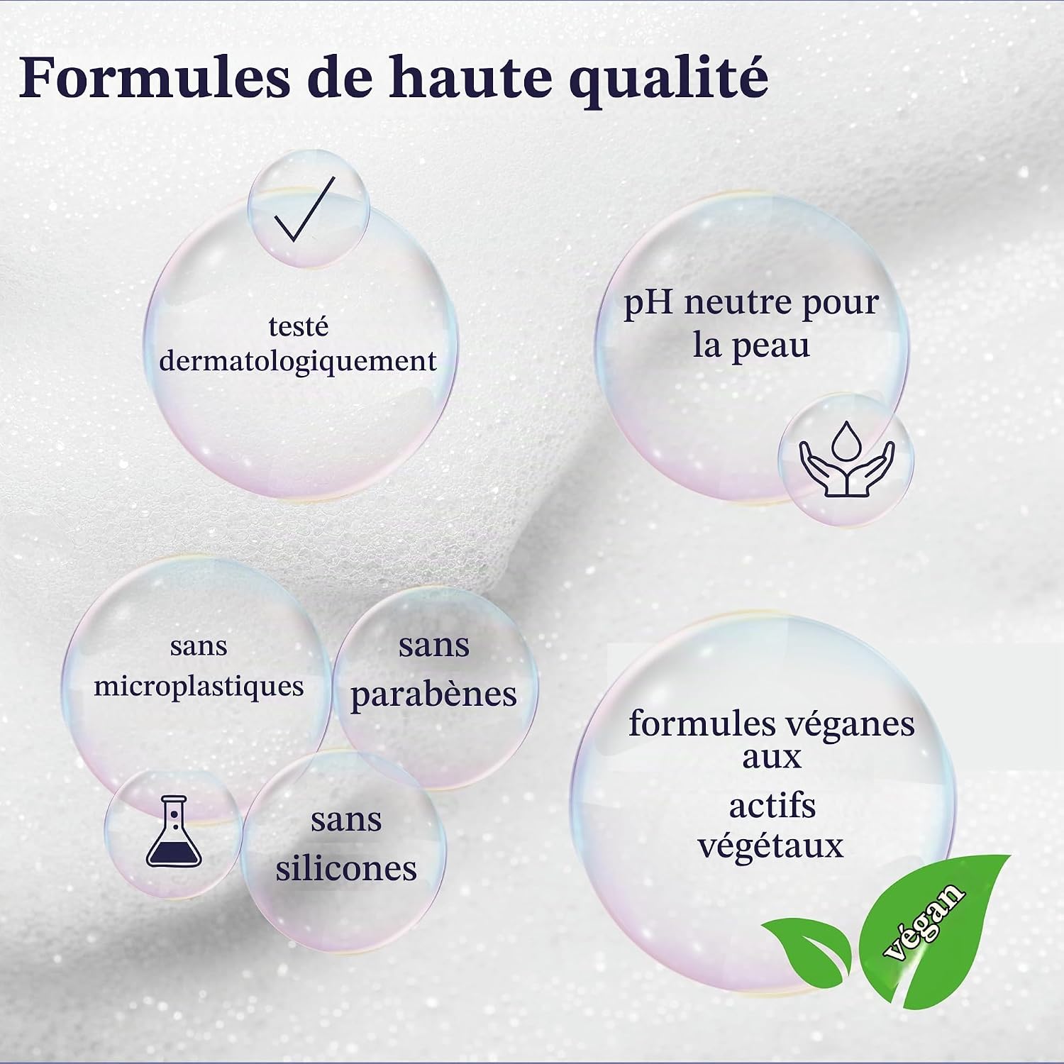 Detalle 2 de Litamin Moments Magic Moments schuimbad met orchideeënextract, 750 ml