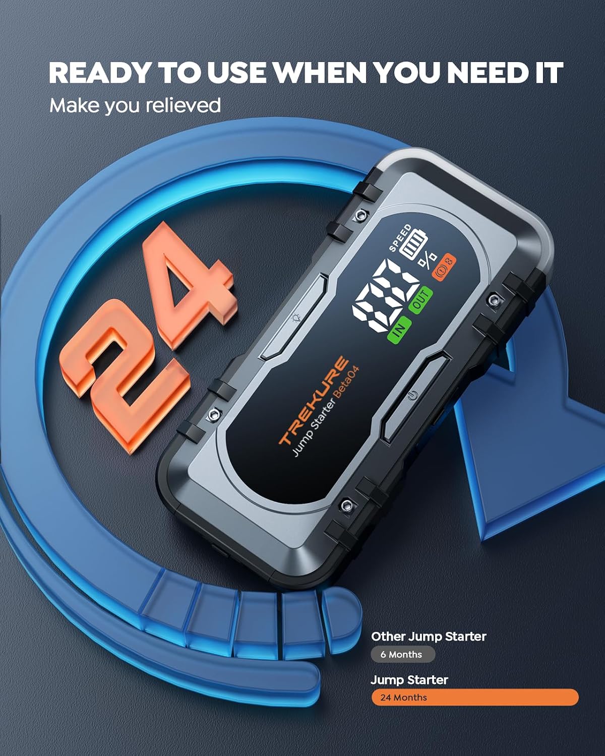 Detalle 2 de Car Battery Jump Starter 8000A