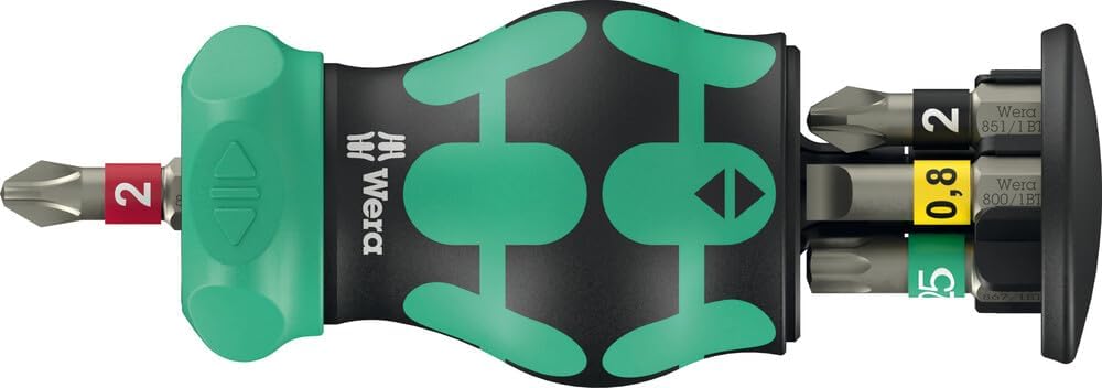 Wera Kraftform Kompakt Stubby Magazin RA 2, 6 pezzi