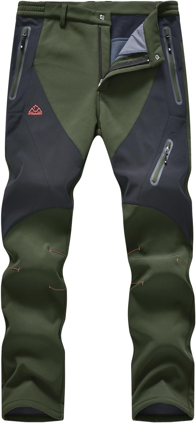 Thumbnail 6 de donhobo Men's Waterproof Softshell Trousers with Zip Pockets