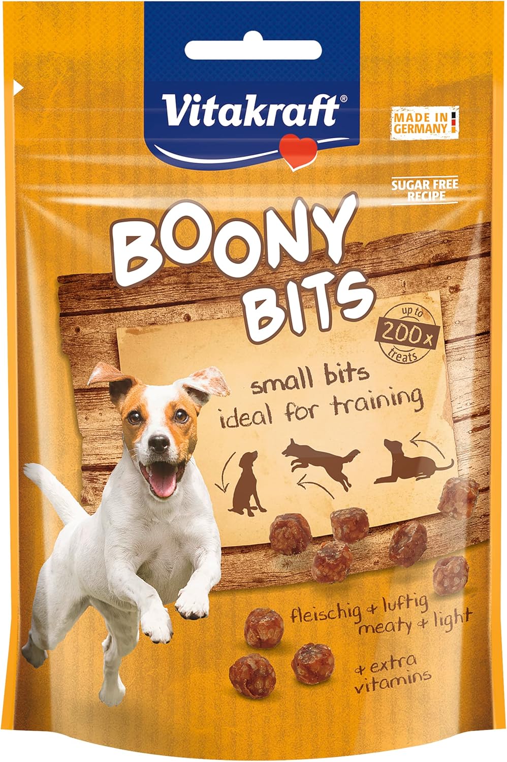 Detalle 2 de VITAKRAFT Boony Bits S – Friandises d’éducation pour chiens de petite taille (volaille), 6x55 g