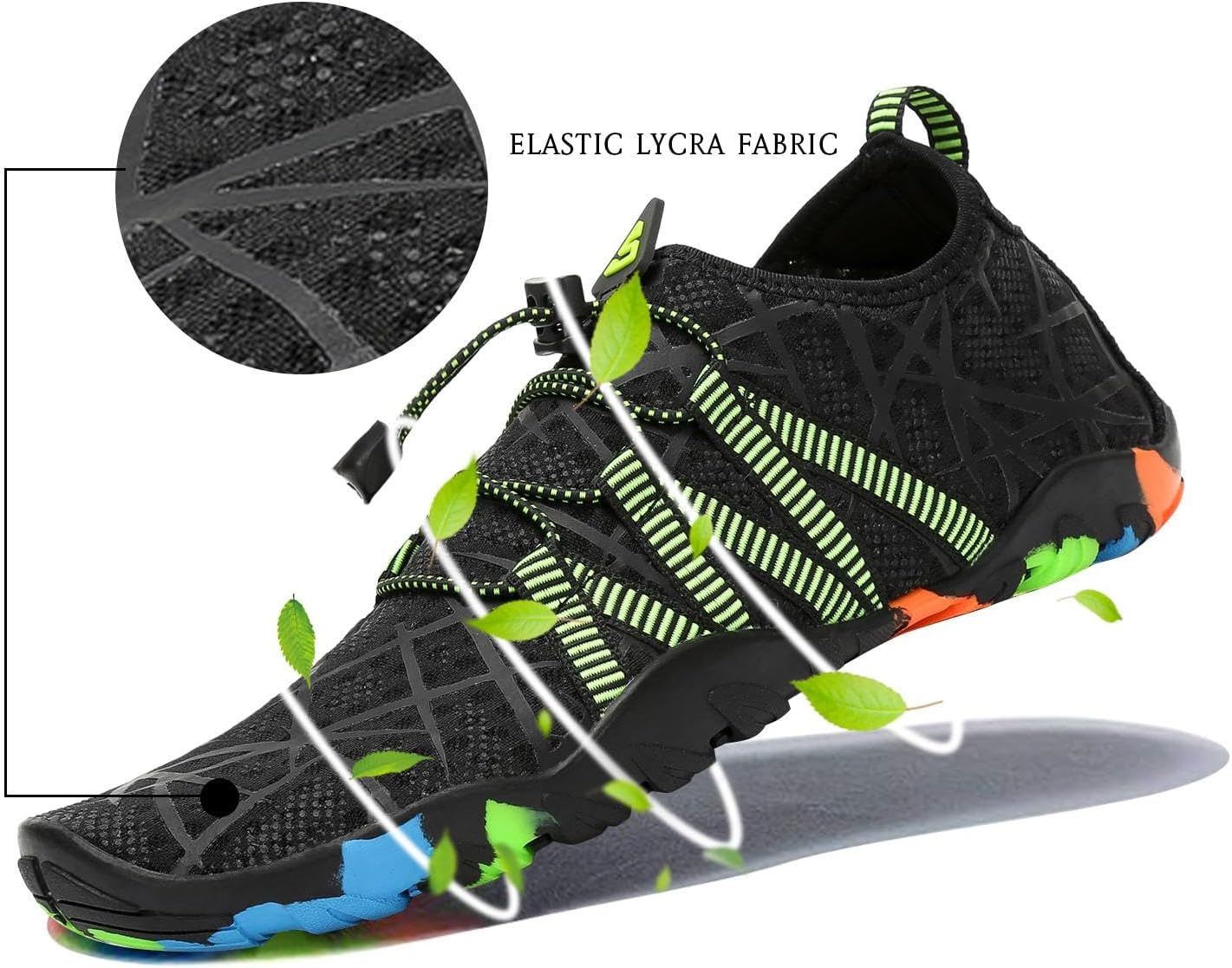 Detalle de SAGUARO Water Shoes for Women and Men – Lightweight, Quick-Dry Beach Shoes