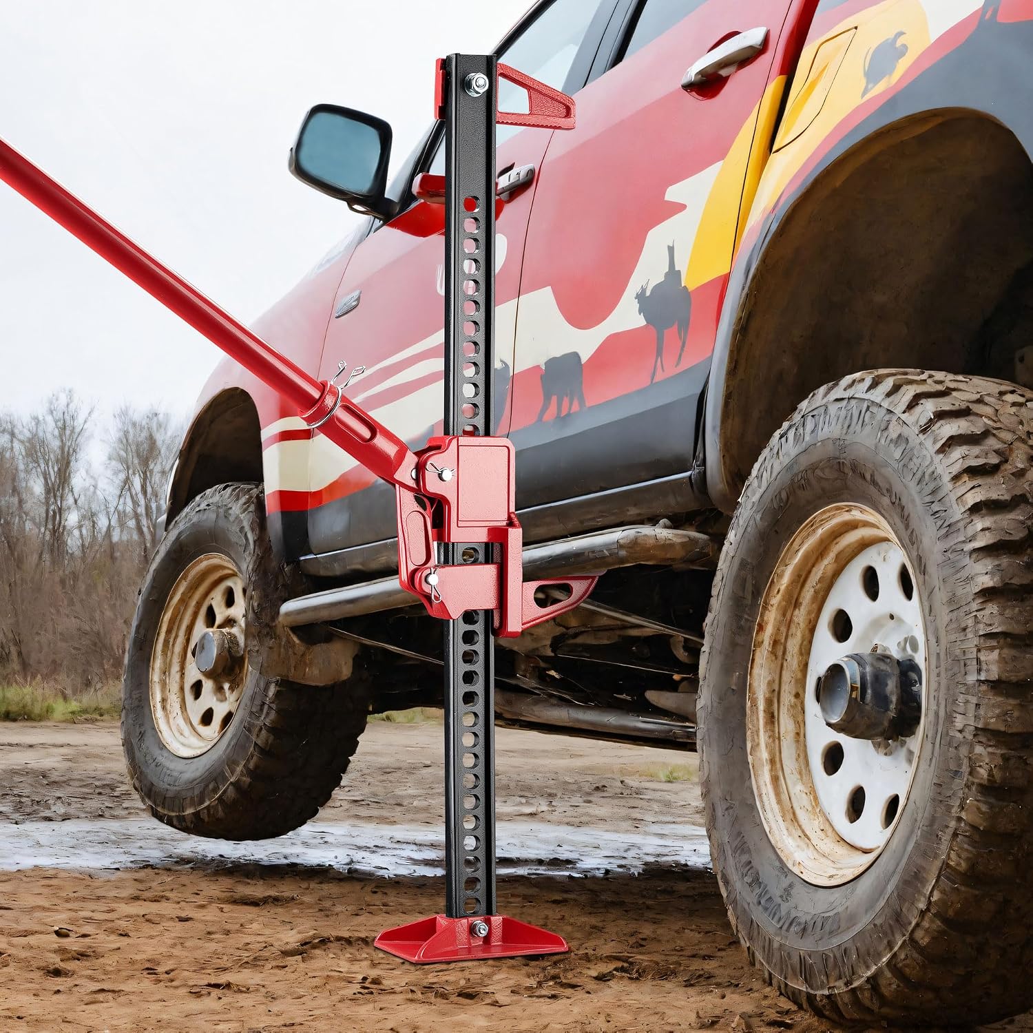 Detalle 2 de Wiltec 36‘‘ Wagenheber bis 3000 kg 76 cm Hubhöhe