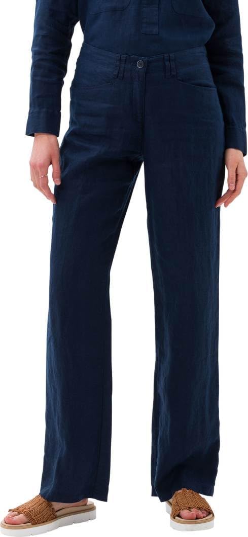 Detalle de Brax Damen Style Farina Pure Linen Hose – Leinenhose im sportiven, sommerlichen Look