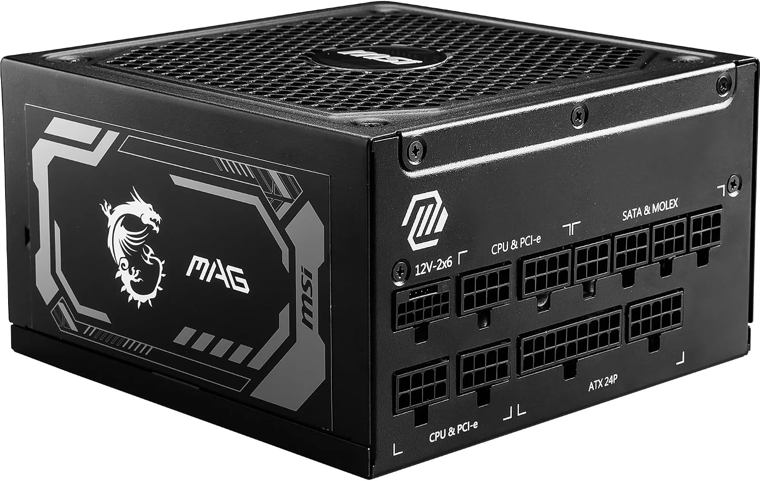 Detalle de MSI MAG A1000GL 1000W 80 Plus Gold
