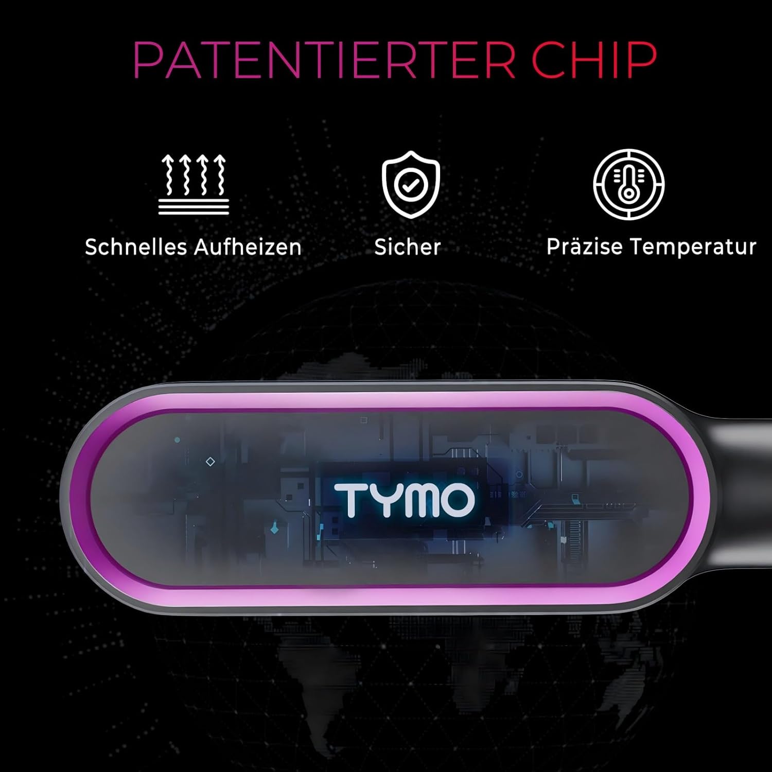 Thumbnail 6 de TYMO RING Glättbürste mit 5 Stufen