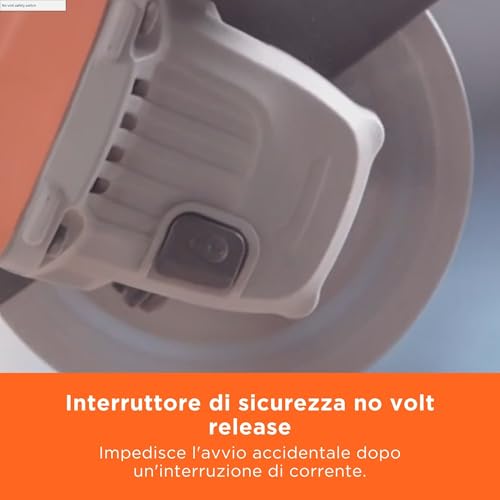 Thumbnail 6 de BLACK+DECKER BEG010-QS smerigliatrice angolare a filo da 710 W, disco 115 mm