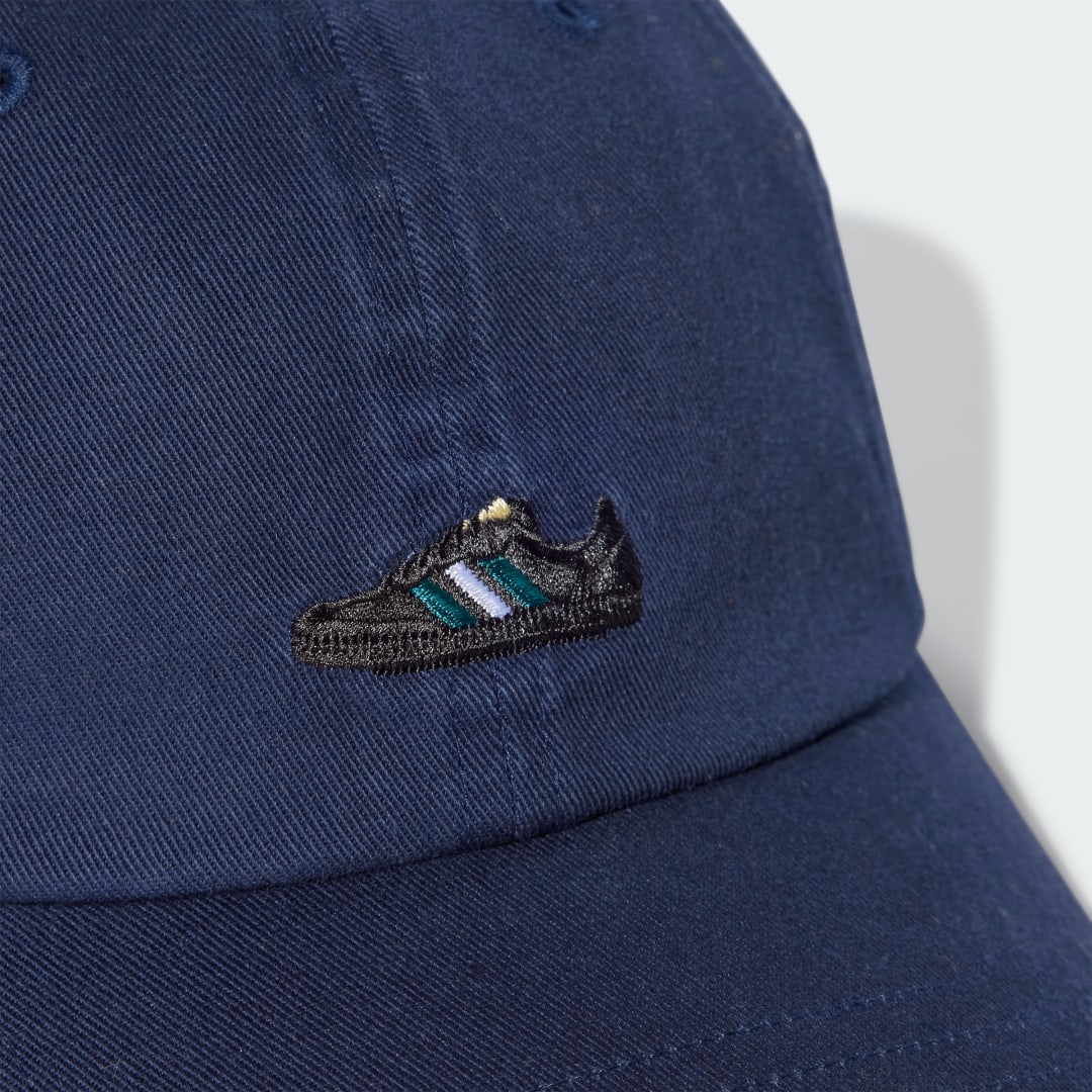 Detalle 2 de Adidas Gorra Samba Dad azul