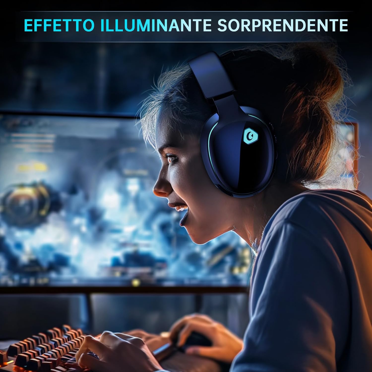 Thumbnail 5 de Gvyugke Captain 300 cuffie gaming 2,4 GHz